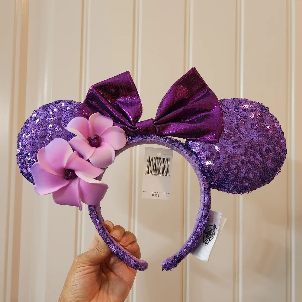 Disney Purple plumeria ears